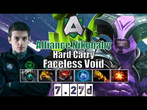Faceless Void | Alliance.Nikobaby | Hard Carry Faceless Void | 7.27d Gameplay Highlights