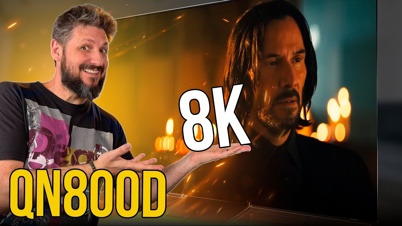 8K COMO VOCÊ NUNCA VIU! Samsung acertou na TV QN800D