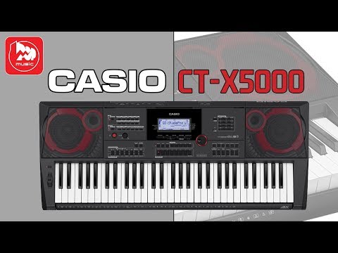 Обзор синтезатора Casio CT-X5000