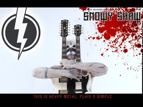 Thumbnail for SNOWY SHAW: BLACK BLOOD (This is Not a Love Song) "The Not-so Official Trash Video" by Snowy Shaw