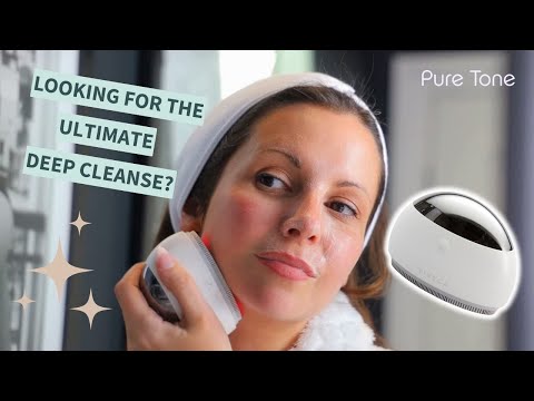 Viveca Ultrasonic Cleaning Brush! Get radiant, healthy skin with a deep cleanse.