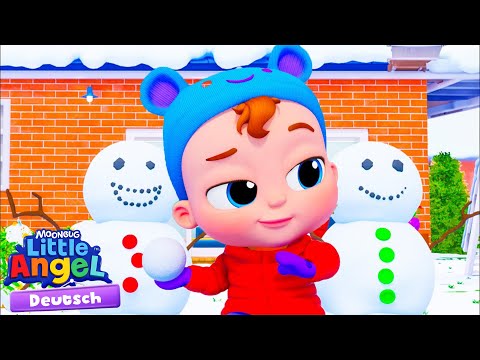 Das Schneelied ❄️ Kinderlieder mit Klein Joni | Little Angel Deutsch