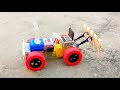 Matchbox Tractor With Cultivator How To Make Match Box Tractor With Cultivator At Home