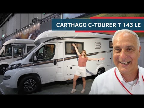 Wohnmobil CARTHAGO c-tourer T 143 LE Fiat Ducato 🤩 Rundgang mit German Television
