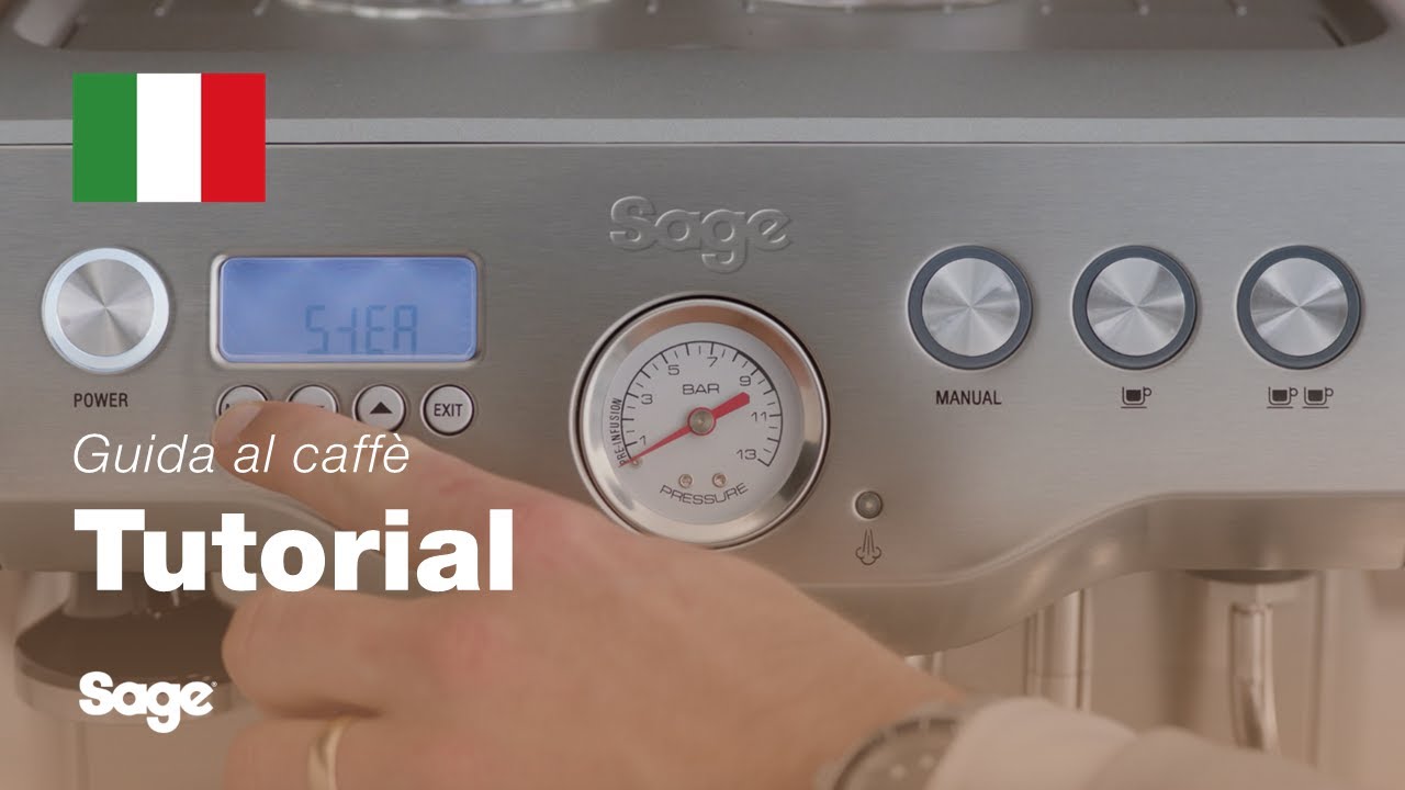 Tutorial Guida al caffè Breville - Come regolare la temperatura del vapore
