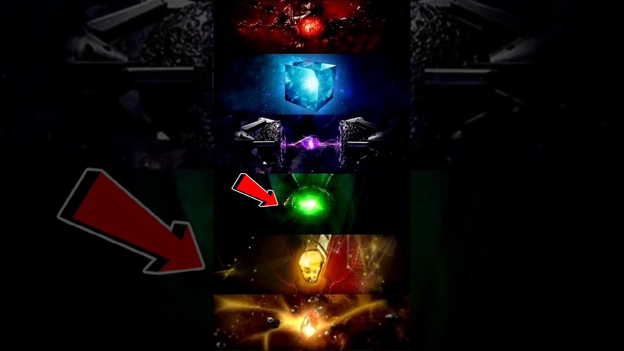 The 6 Infinity Stones represent The 6 Avengers movie logos? || #shorts