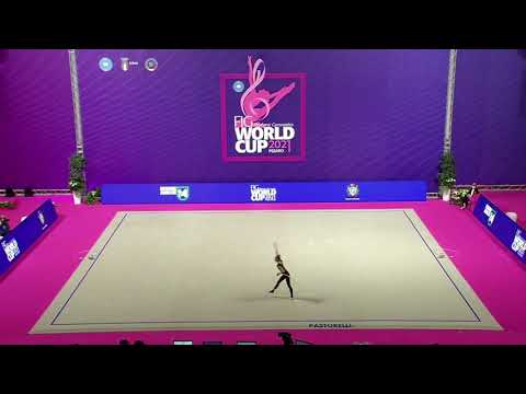 POHRANYCHNA Khrystyna Hoop Qualifications World Cup Pesaro 2021