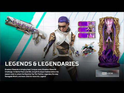 APEX Legends & Legendaries | S20 BREAKOUT Rewards | WRAITH & FLATLINE | ALTAR Teaser