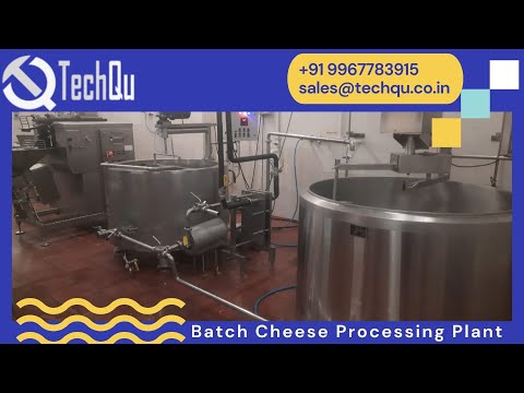 SS 3 Phase Cheese Making Machine, Capacity: 100 L To 1000 L