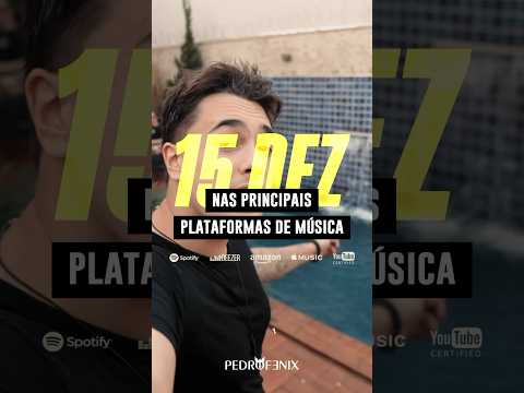 Amanhã (15/12) tem clipe novo aqui no canal, música misturando eletrônica, mbp, trap e jazz ????✌????