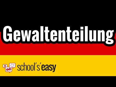 Separation of powers - How does it work?