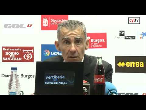 Rueda de Prensa Carlos Terrazas CD Mirandés 2   Real Jaén 1