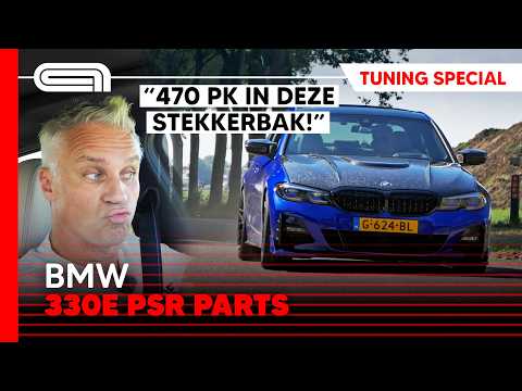470 hp in a 330e?! The tuned BMW from PSR Parts