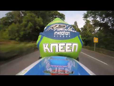 On Board Racing Lap TT Course 2022 - Classic Superbike MGP - Road Racing - Kawasaki ZXR750 - IoM TT