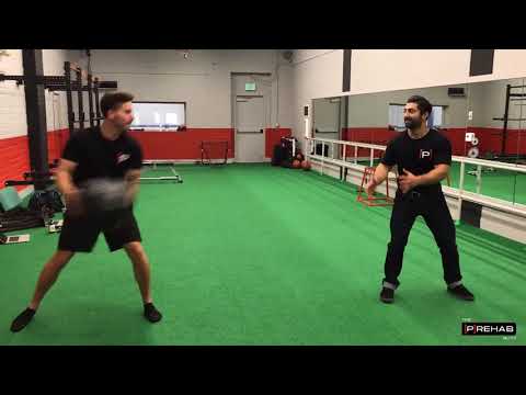 Partner Core Workout Series - Partner Medicine Ball Toss