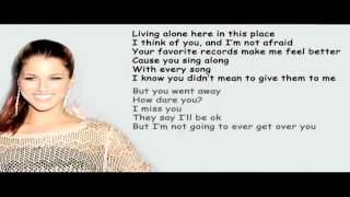 [Lyrics] Cassadee Pope - Over You [Lyrics On Screen] HD