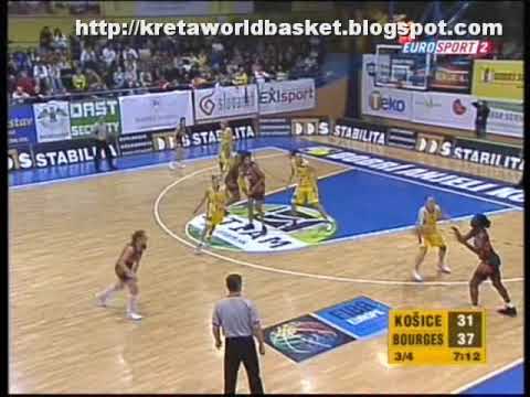 Euroleague 2010 - Woman : Good Angels Kosice - Bourges Basket 53-64 (4-11-09) Qualifying Round