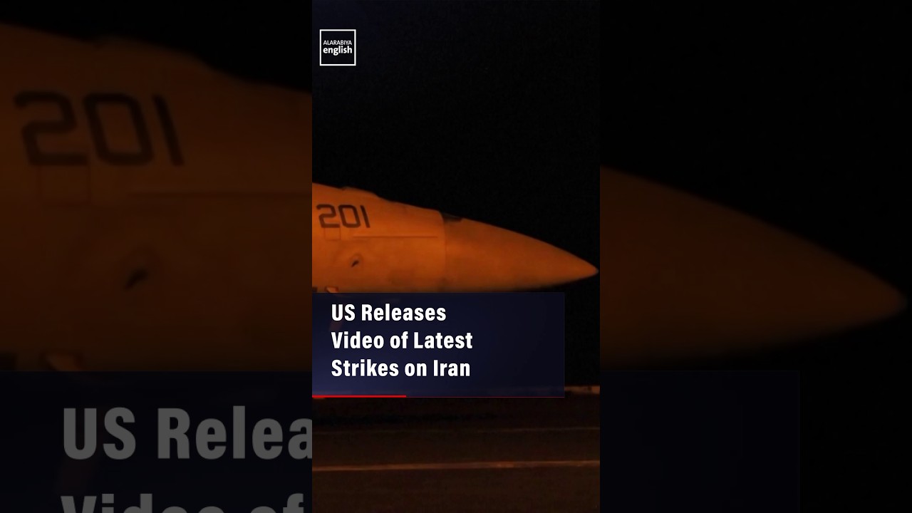 Video | US Releases Video of Latest Strikes on Iran