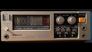 Video thumbnail for Playing with a Sony PCM-F1 Digital Audio Processor by Tim F's Tinkering Channel