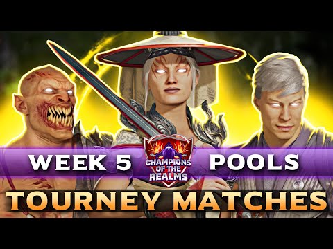 Champions of the Realms: $3300+ MK1 Week 5 POOLS - Tournament Matches