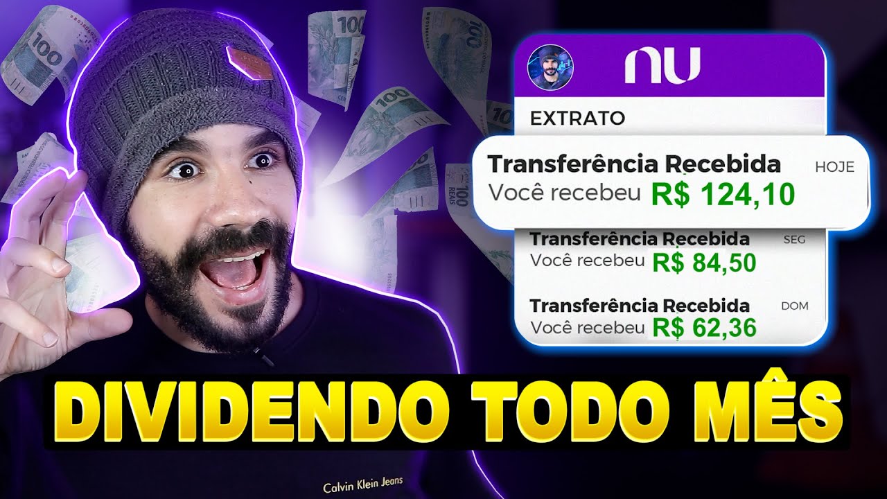 Essas 3 ações pagam Dividendos todos os Meses💲 Já recebi 3 Mil Reais