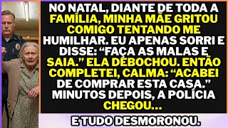 minha mãe gritou comigo no natal eu sorri e disse faça as malas e saia...