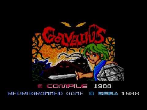 Sega Master System - Golvellius Valley of Doom Intro