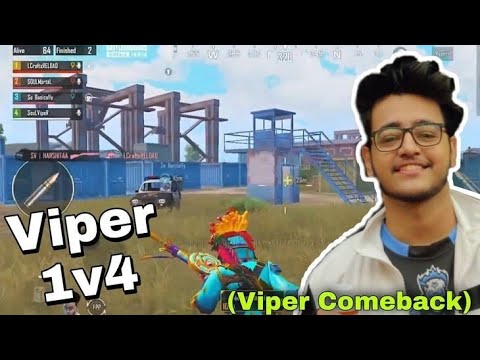 "Viper 1v4 In Scrims💪🏼 | Vipers ComeBack | SouL Viper