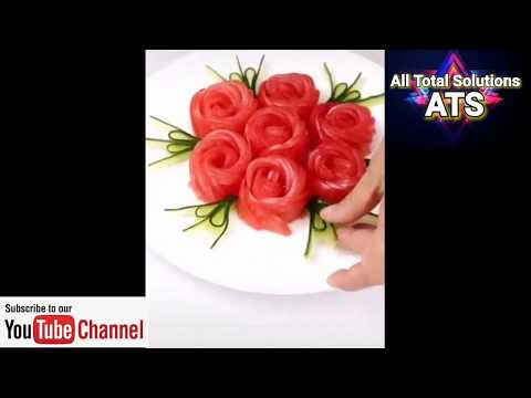 मेहमान अचानक आजाएं तो फटाफट फल कैसे काट के खिलाए। Quik ideas for Cutting Fruits