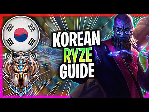 WHEN A KOREAN CHALLENGER PLAYS RYZE TOP! | 🔥NEW BUFFS🔥 CHALLENGER RYZE GUIDE