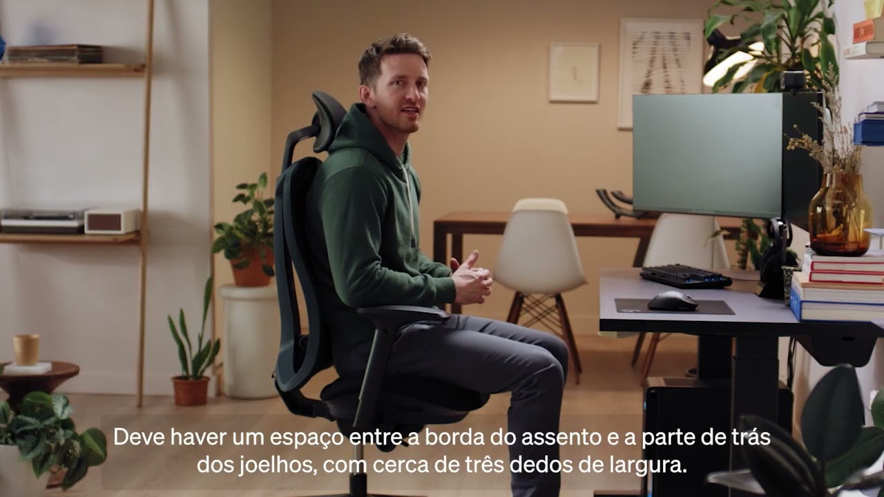 Passo 4: profundidade do assento