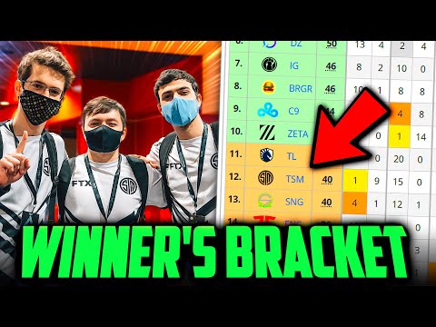 TSM's BEST GAMES from the WINNER'S BRACKET... ($2,000,000 ALGS Championships LAN)
