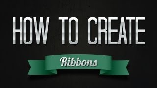 How To Create a Ribbon in Adobe Illustrator CS6 &a