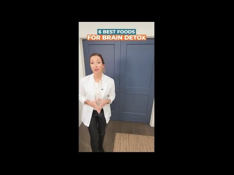 6 Best Foods for Brain Detox 🧠 #shorts