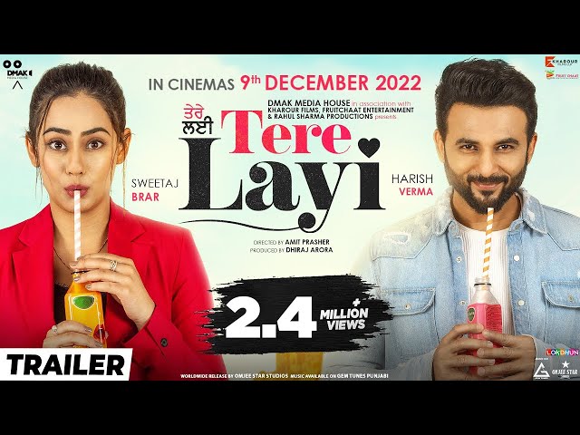 Tere Layi (Official Trailer) : Harish Verma | Sweetaj Brar | Nirmal Rishi | Punjabi Movie 2022