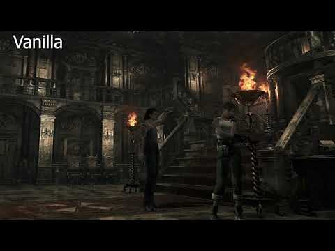 Resident Evil 0 HD Remaster - Ultra Graphics Mod Comparison