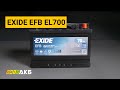 EXIDE EL700 - видео
