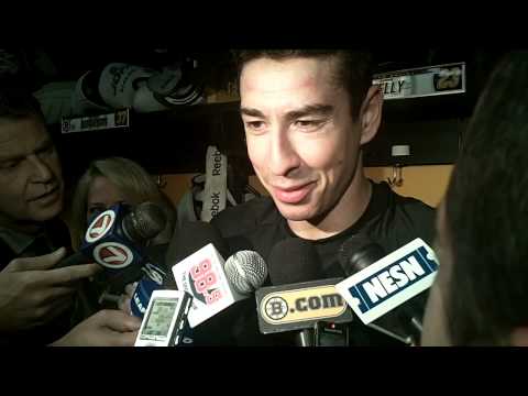 Maple Leafs @ Bruins 10/20/2011 - Chris Kelly Pregame