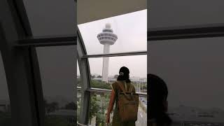 Link bridge from terminal 3 to Jewel changi Airport .