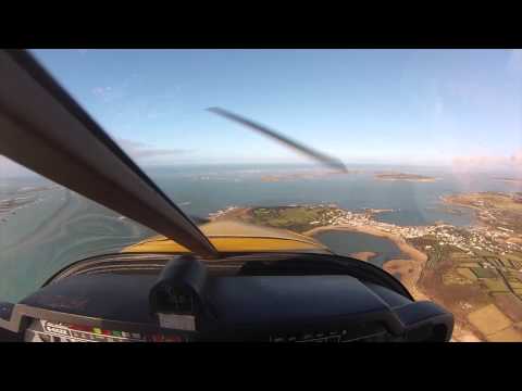 Low Approach, Go around and Landing - Isles of Scilly