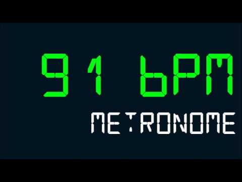 91 BPM (Beats Per Minute) Metronome