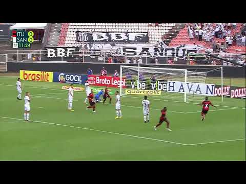 Ituano 2x0 Santos Paulistão 2020 1 Fase