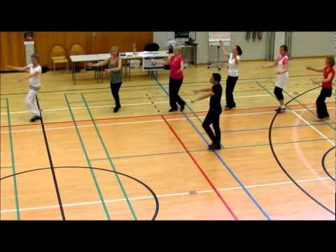 Hayom Haze with Yuval Tabashi in Israeli dance  workshop in Tampere, Finland