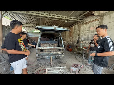 JIKA TELAT BAWA MOBIL INI KE BENGKEL CAT PASTI SUDAH JADI 2 INI CARRY KITA 😭💔🤤🤯🌪⛈️🐒