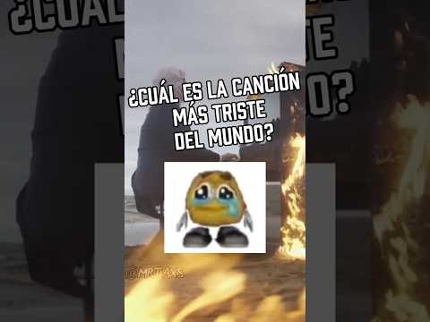 ¿CUAL ES LA CANCIÓN MAS TRISTE DEL MUNDO? 😪🎵 | #shorts #music #horror #curiosidades