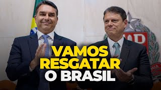 Flávio Bolsonaro delivers a powerful speech at the Legislative Assembly of São Paulo.
