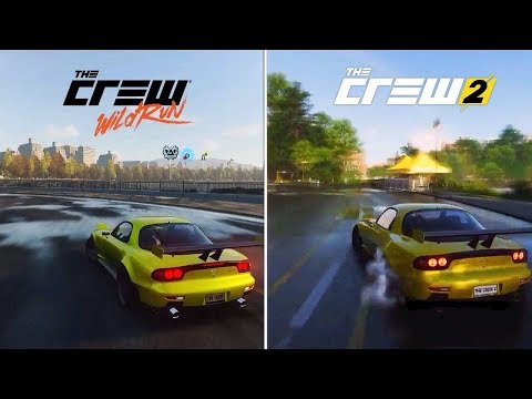 The Crew vs. The Crew 2  Map Comparison 