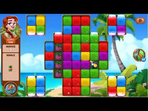 Lost Island Blast Adventure Level 536 - No Boosters