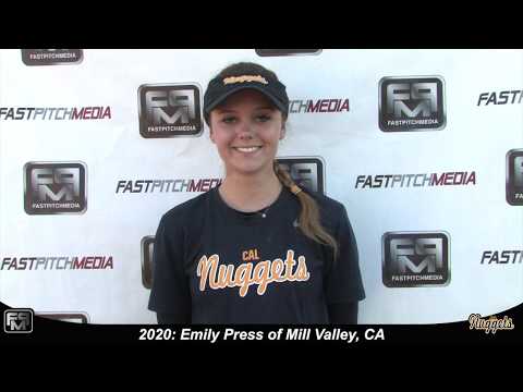 2020 Emily Press Shortstop Softball Skills Video - Nuggets