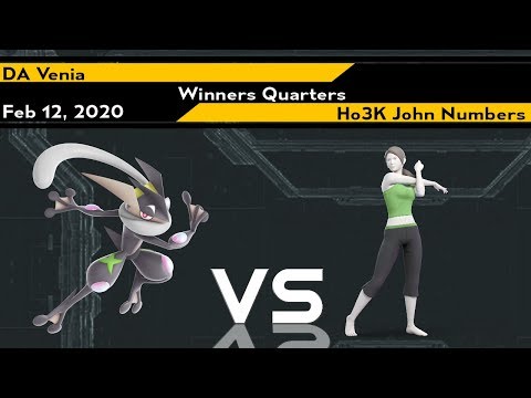 [Smash Ultimate] Xeno200 (W.Quarters) - DA Venia vs Ho3K John Numbers